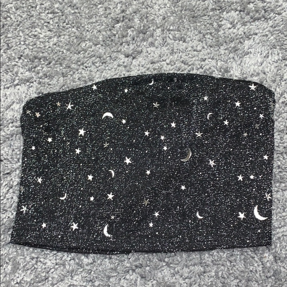 Galaxy crop top